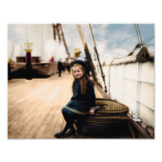 Impression Photo Grand Duchesse Anastasia Nikolaevna 1907