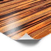 Impression Photo Grand héros bleu au coucher du soleil (Coin)