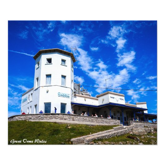 Impression Photo Grand Orme Pays de Galles. (Devant)