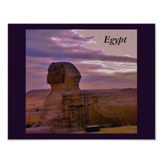 Impression Photo Grand Sphinx d'Égypte (Devant)