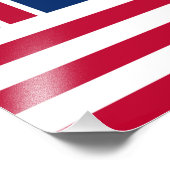 Impression Photo Grand Union, 1ère États-Unis Drapeau des colonies (Coin)