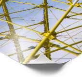 Impression Photo Grande roue sur ciel (Coin)