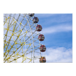 Impression Photo Grande roue sur ciel