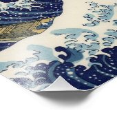 Impression Photo Grande vague de Kanagawa Oriental Fine Art (Coin)