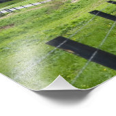 Impression Photo Grange rouge et ferme près de Berlin, Ohio. (Coin)