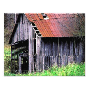 Impression Photo Grange rustique