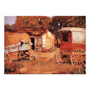 Impression Photo Grant Wood - Les Horsetraders