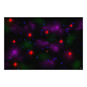 IMPRESSION PHOTO GRAPPES D'ÉTOILES