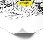 Impression Photo Gravure de nénuphars (Coin)