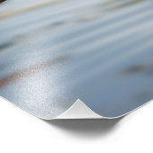 Impression Photo Great Blue Heron Over Lake Wildlife Print (Coin)