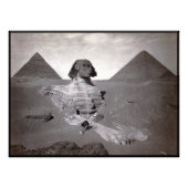 Impression Photo Great Sphinx & Gizeh Pyramides Necropolis Egypte (Devant)