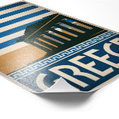 Impression Photo Grèce vintage (Coin)