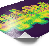 Impression Photo Greenville Caroline du Sud Skyline (Coin)