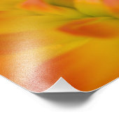 Impression Photo Grenouille du Pacifique sur fleurs (Coin)