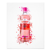 Impression Photo Grille rose imprimée (Devant)