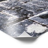 Impression Photo Gros plan de pierres faisant un Mayan antique (Coin)