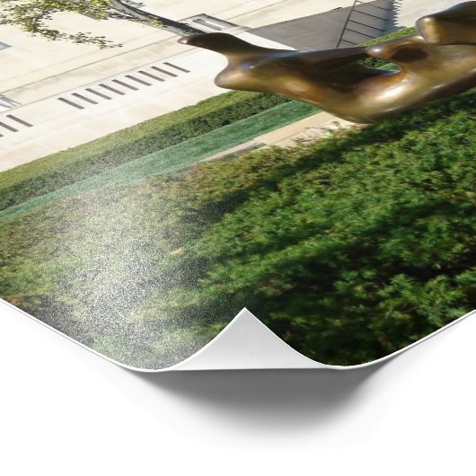 Impression Photo Groupe de sculptures à Kansas City (Coin)