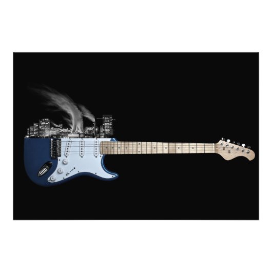 Impression Photo Guitare (Devant)