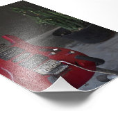 Impression Photo Guitare acoustique cool (Coin)