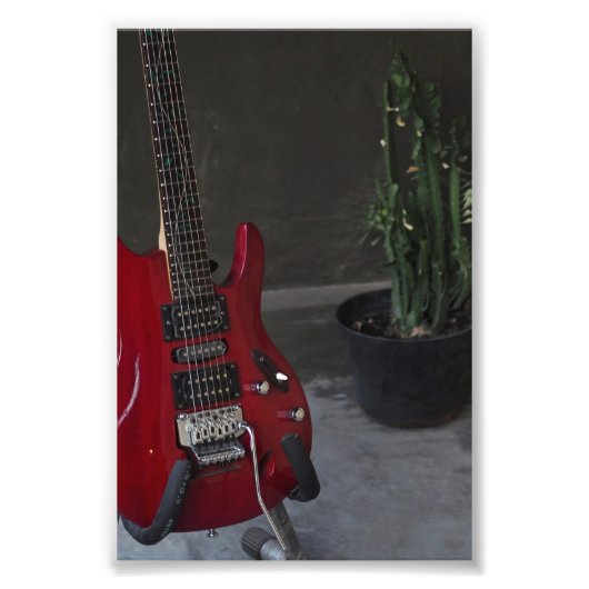Impression Photo Guitare acoustique cool (Devant)