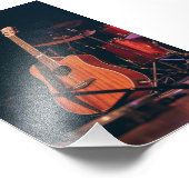 Impression Photo Guitare acoustique cool (Coin)