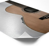 Impression Photo Guitare acoustique géniale (Coin)
