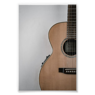 Impression Photo Guitare acoustique géniale