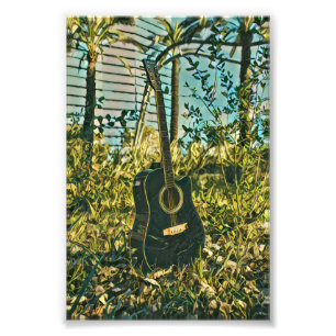 Impression Photo Guitare cadeau pour guitariste