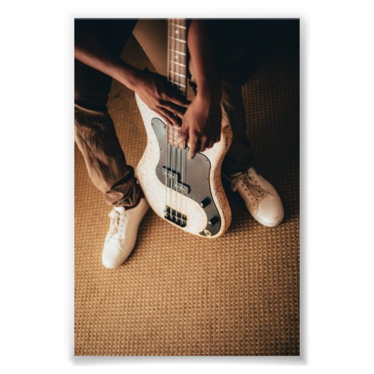 Impression Photo Guitare géniale (Devant)