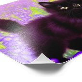 Impression Photo Gustav Klimt Black Kitten (Coin)