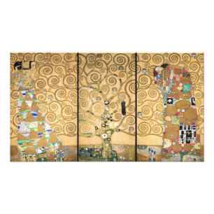 Impression Photo Gustav Klimt - Frise Stoclet Arbre de Vie