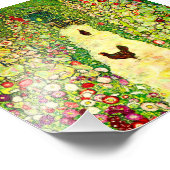Impression Photo Gustav Klimt Garden with Chickens (Coin)