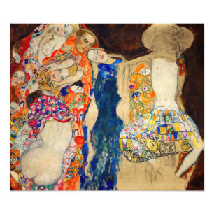 Impression Photo Gustav Klimt - La Mariée (inachevé)