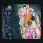 Impression Photo Gustav Klimt - Mort et vie<br><div class="desc">Décès et vie - Gustav Klimt,  Huile sur toile,  1910-1915</div>
