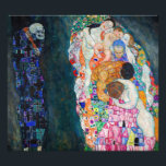 Impression Photo Gustav Klimt - Mort et vie<br><div class="desc">Décès et vie - Gustav Klimt,  Huile sur toile,  1910-1915</div>