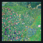 Impression Photo Gustav Klimt - Paysage du jardin italien<br><div class="desc">Jardin italien / Paysage horticole italien - Gustav Klimt,  Huile sur toile,  1913</div>