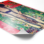 Impression Photo Gustav Klimt Portrait d'Adele Bloch-Bauer II (Coin)