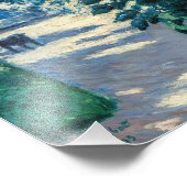 Impression Photo Gustave Caillebotte - Dahlias, Jardin (Coin)