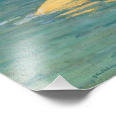 Impression Photo Gustave Caillebotte - Skiffs on the Yerres (Coin)