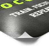 Impression Photo Gym Focus motivationnel (Coin)