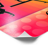 Impression Photo Gymnastique Arc-en-ciel avec filles Gymnastique Év (Coin)