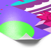 Impression Photo Gymnastique fête d'anniversaire (Coin)