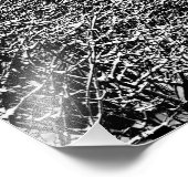 Impression Photo haie d'hiver (Coin)