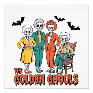 Impression Photo Halloween des filles des Gouls d'or