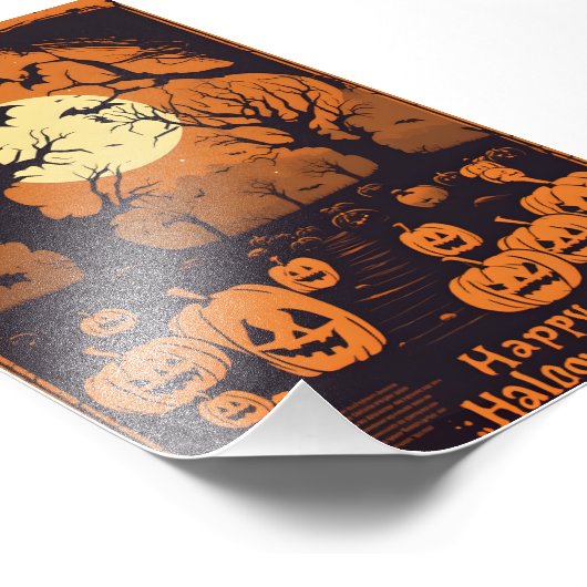 Impression Photo Halloween effrayant (Coin)