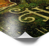 Impression Photo Halloween Jack-o-Lantern nuit de récolte par les e (Coin)