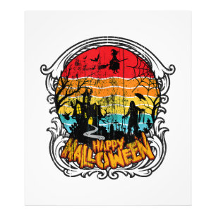 Impression Photo Halloween Rétro Vintage - Halloween Vintage