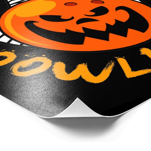 Impression Photo Happy Bowlingween Halloween Bowling (Coin)