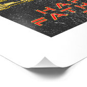 Impression Photo Happy Fête des pères Heavy Équipement Constructeur (Coin)