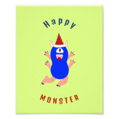Impression Photo Happy Monster (Devant)